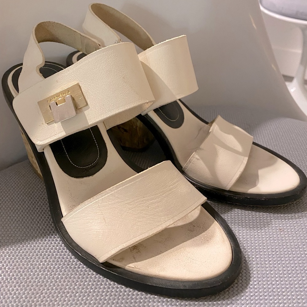 SOLD Balenciaga heel sandal pump